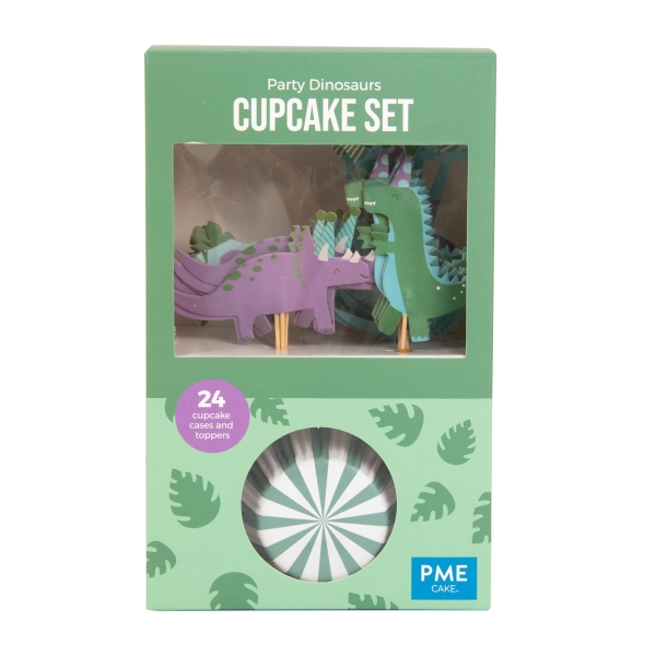 Cupcake Set - Dinosaurier